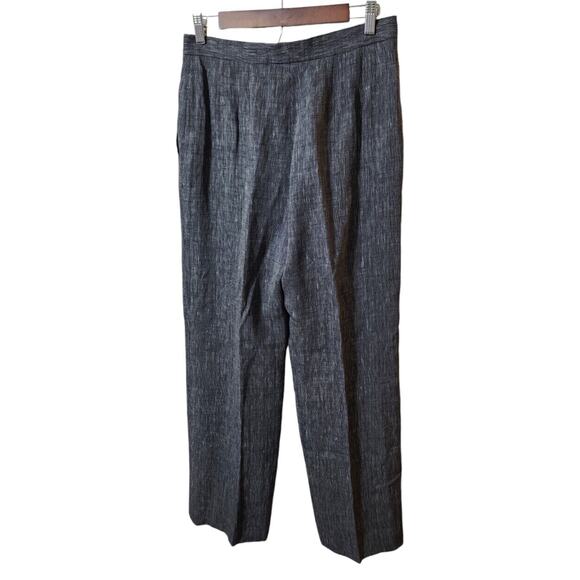 MaxMara Linen Straight Leg Pants - Picture 8 of 11